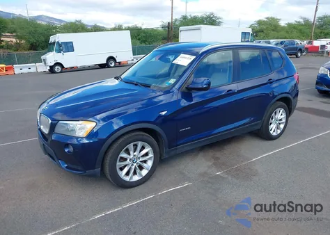 2014 BMW X3 xDrive28I из США, поврежденный, VIN 5UXWX9C55E0D11935